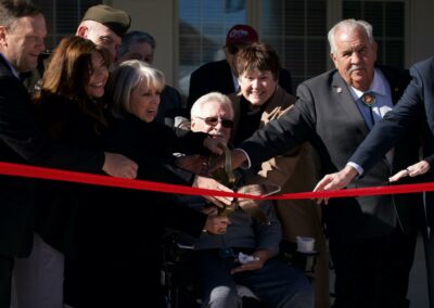 Governor Cutting Ribbon