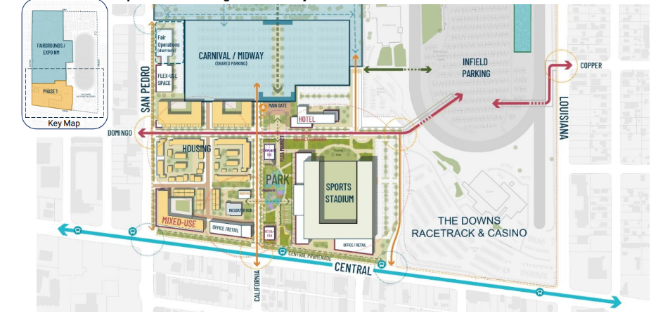 first phase of redevelopment